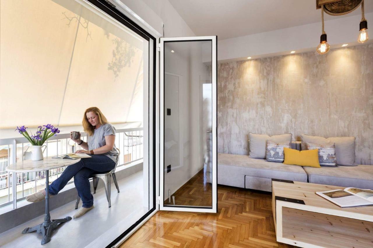 Atmospheric Apartment Near Acropolis By Cloudkeys Athena Bagian luar foto